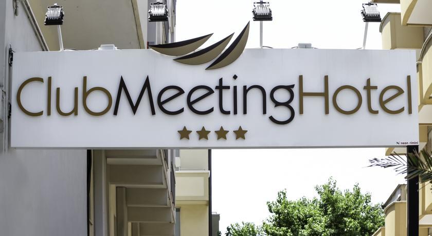 Club Meeting Hotel Rimini Exterior foto
